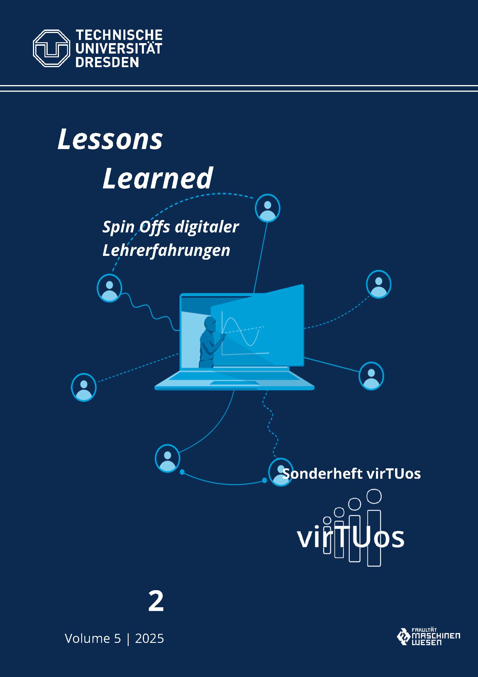 Titelbild Sonderhefts zum Abschluss des virTUos Projekts an der TU Dresden